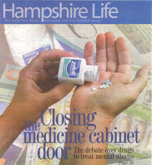 Closing Medicine Cabinet Hampshire Gazette Cover